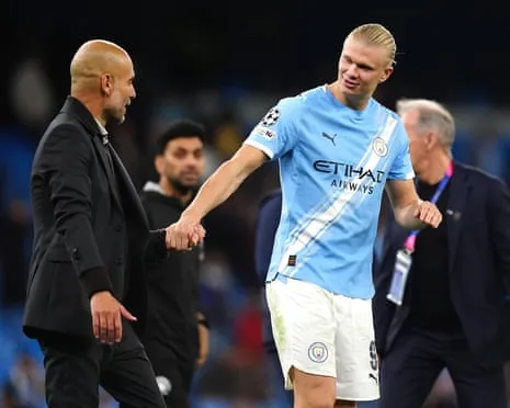 Haaland Enters Elite UCL Half-Century Group, Hailed by Guardiola as Ronaldo and Messi's Peer
